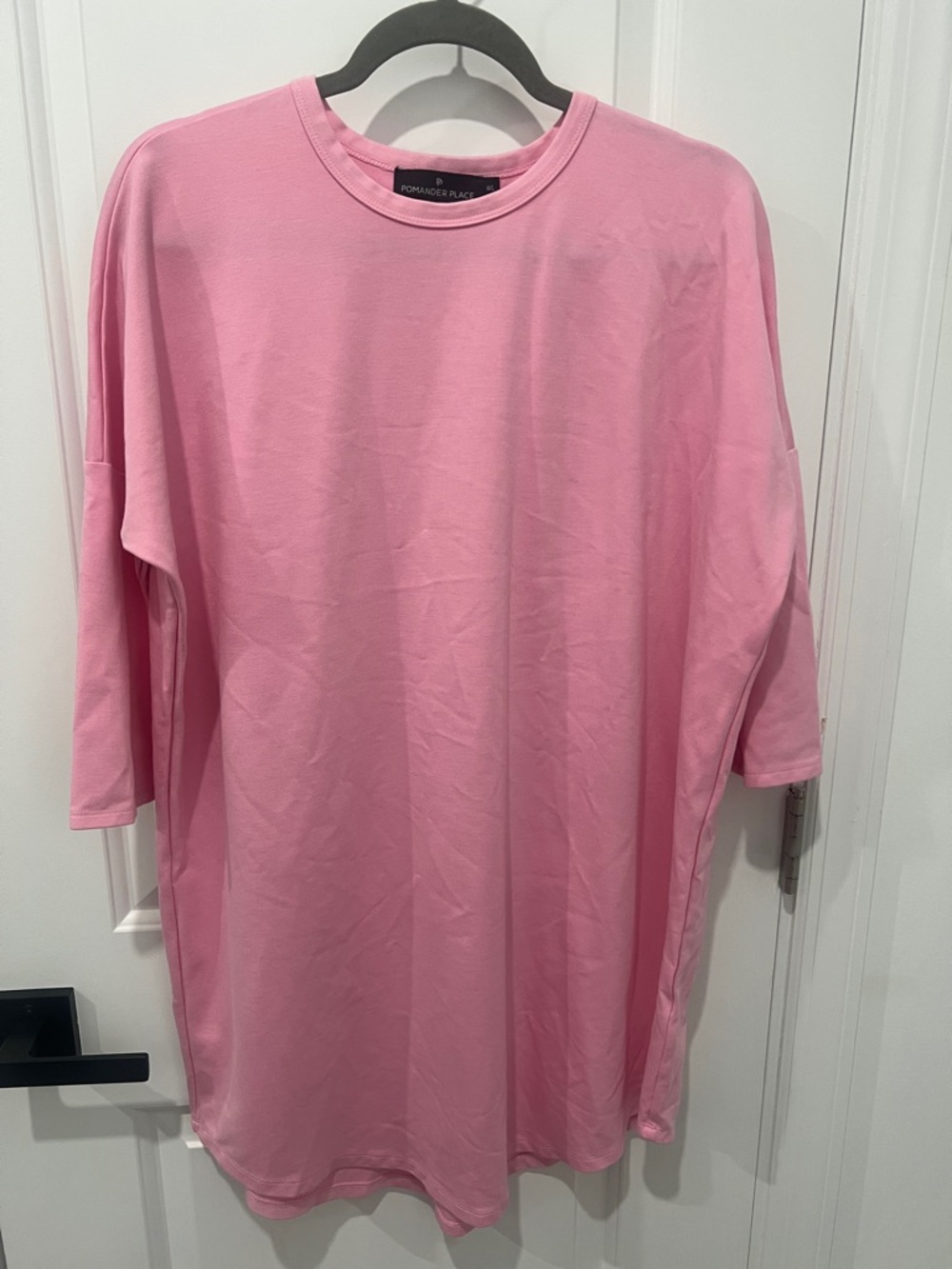 Tuckernuck Pomander Place Relaxed Pink Sue Tunic Dress Size M/L